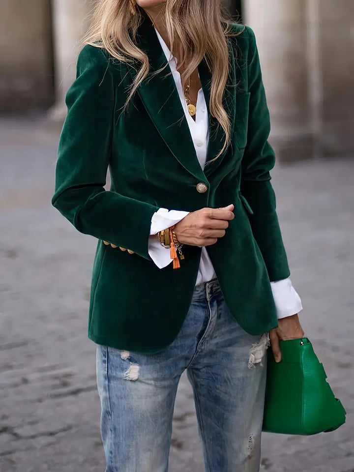 Caterina™ | Eleganter Blazer aus Samt