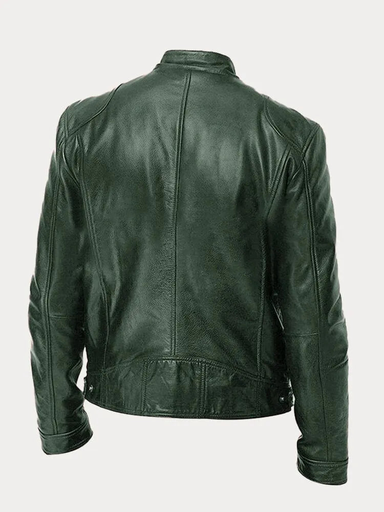 Victor™ - Zeitlose Lederjacke für Herren
