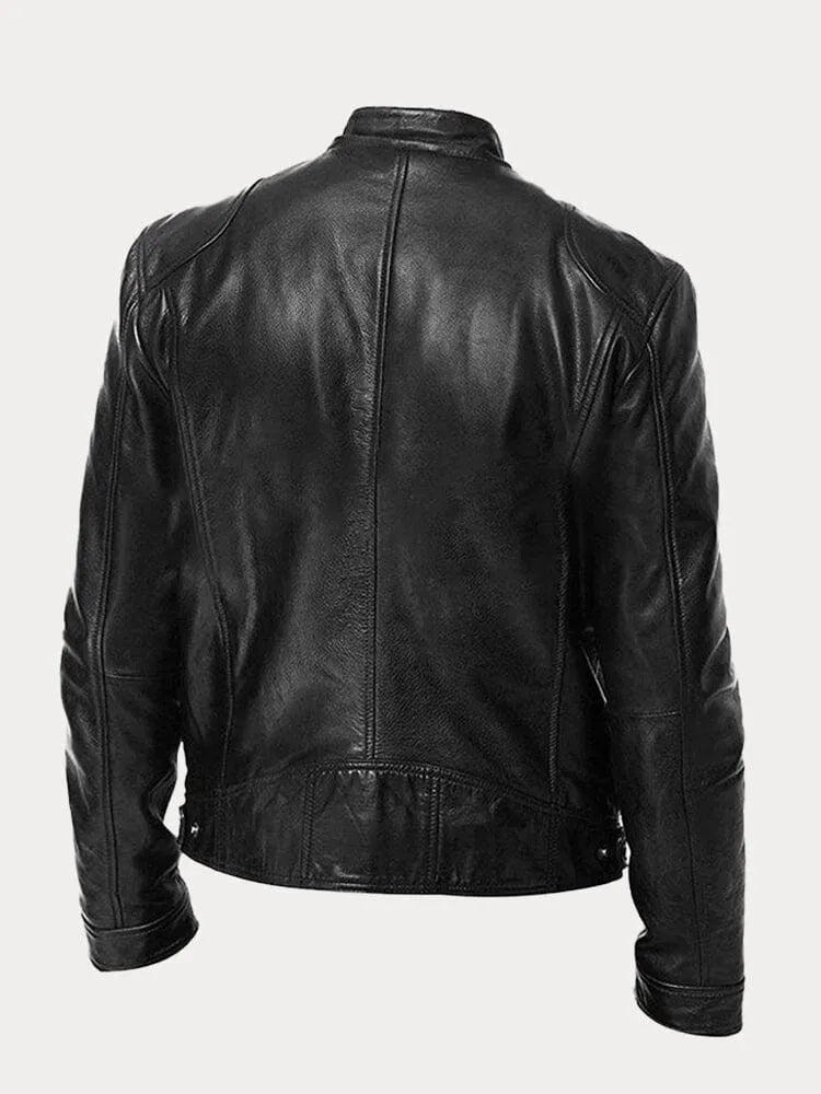 Victor™ - Zeitlose Lederjacke für Herren