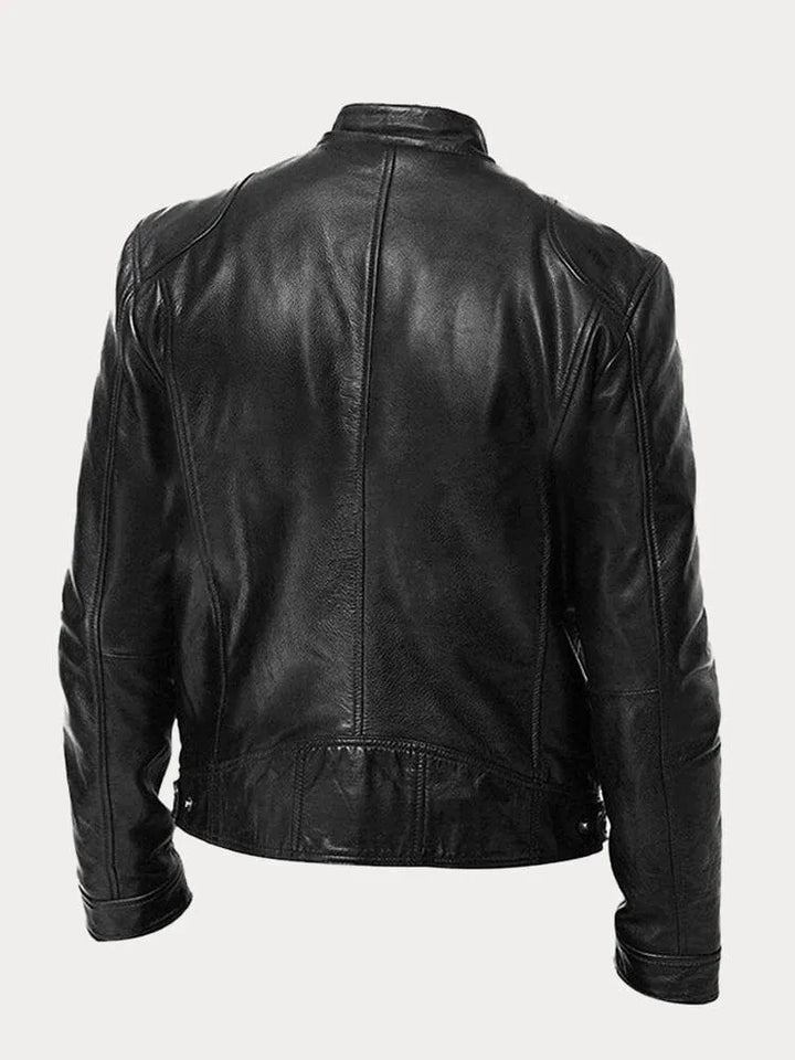 Victor™ - Zeitlose Lederjacke für Herren