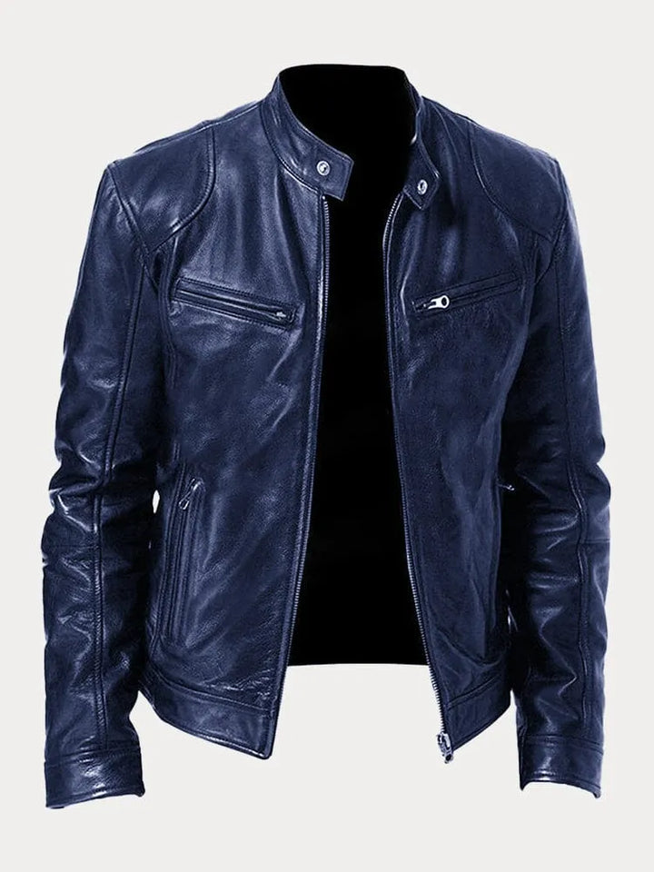 Victor™ - Zeitlose Lederjacke für Herren