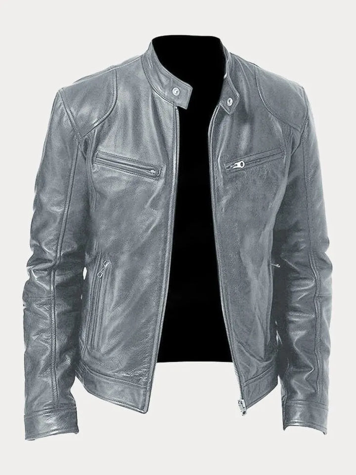 Victor™ - Zeitlose Lederjacke für Herren