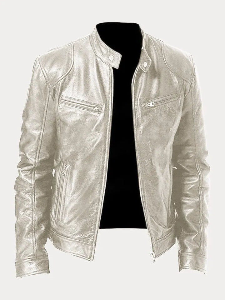 Victor™ - Zeitlose Lederjacke für Herren