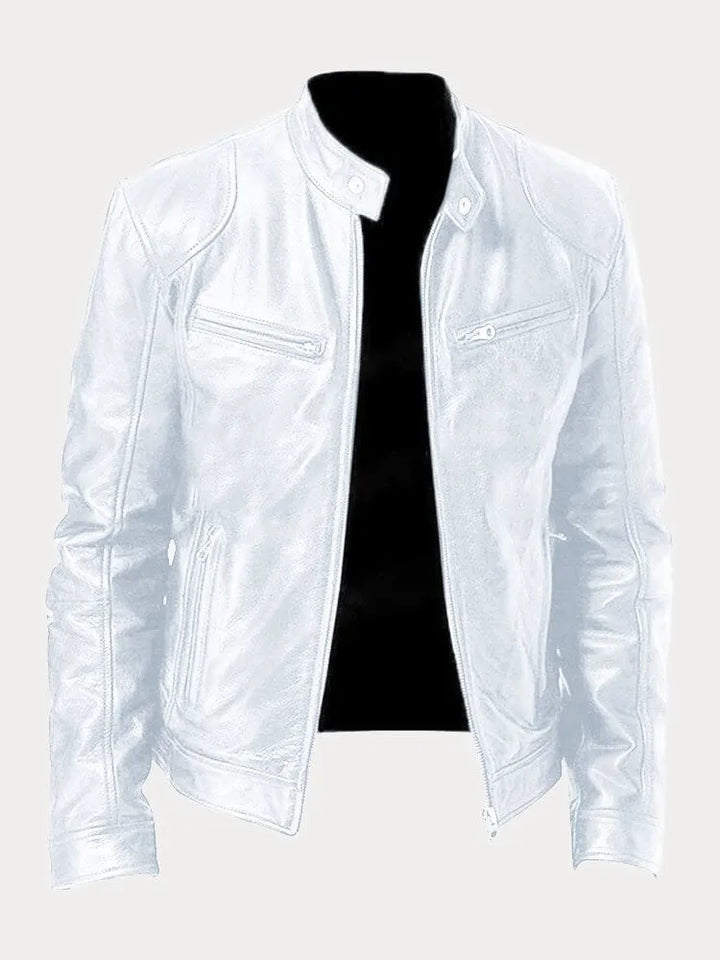 Victor™ - Zeitlose Lederjacke für Herren