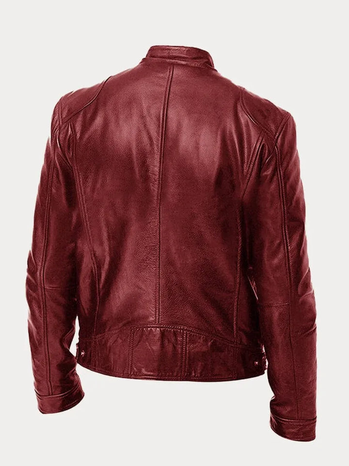Victor™ - Zeitlose Lederjacke für Herren