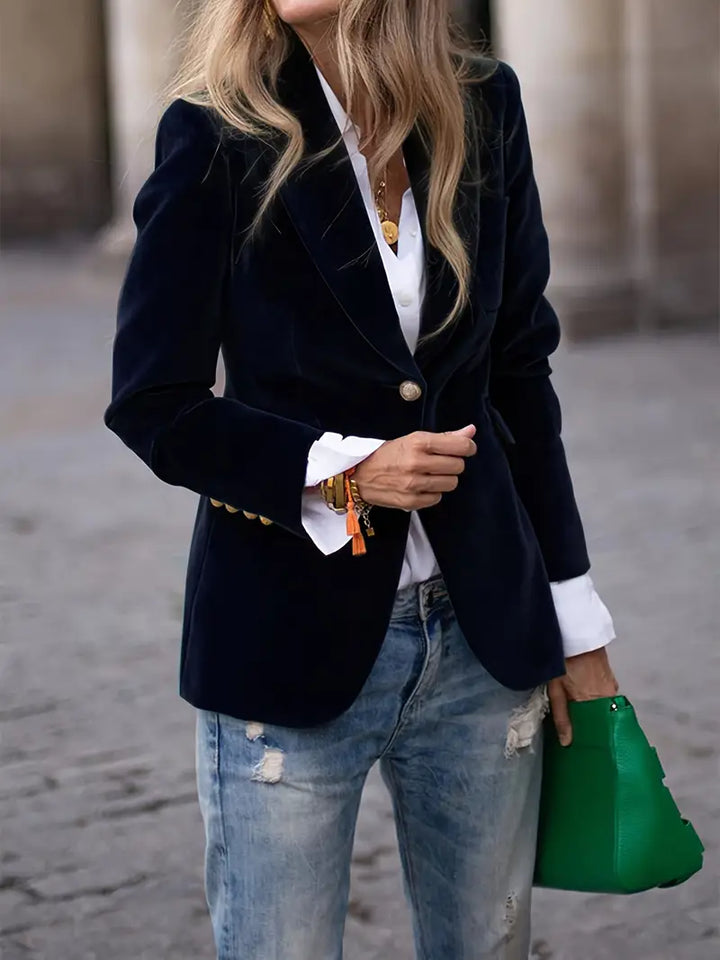 Caterina™ | Eleganter Blazer aus Samt