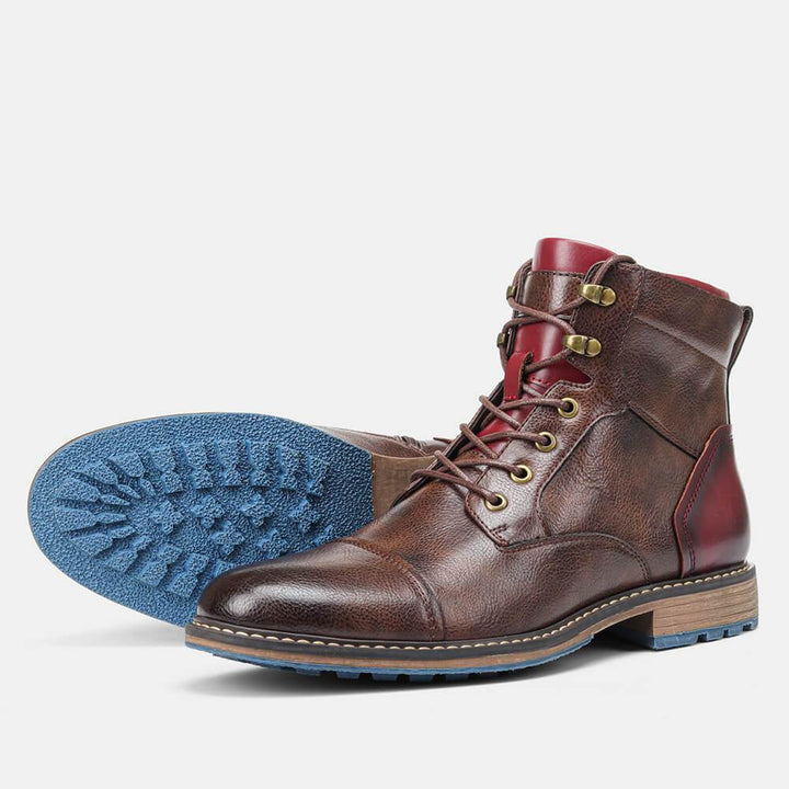 Dawson™ - Elegante Oxford-Stiefel aus Leder