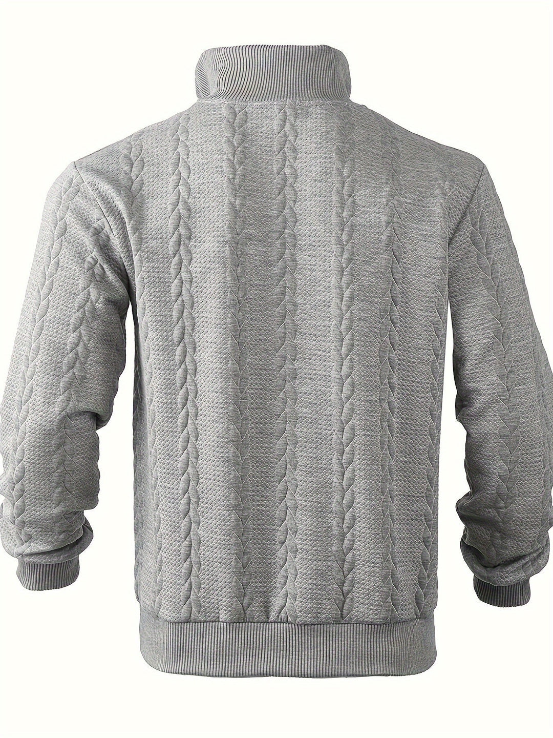 Rafael™ - Vintage Herrenpullover mit Reißverschluss