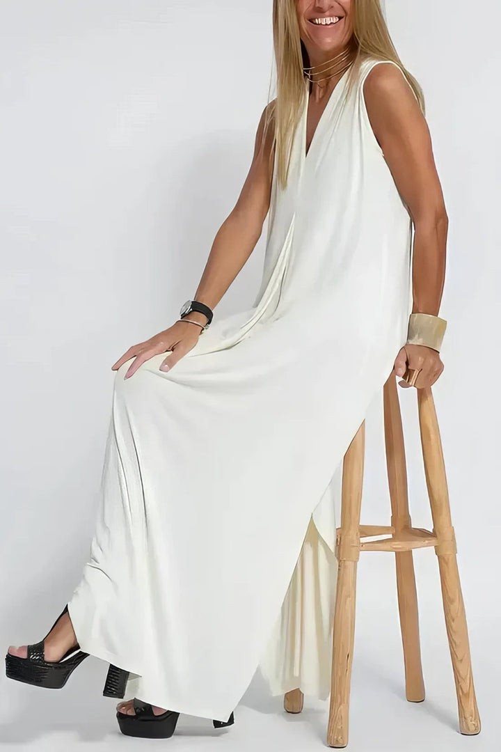 Frieda™ | Elegantes langes Kleid + passender Cardigan als GESCHENK