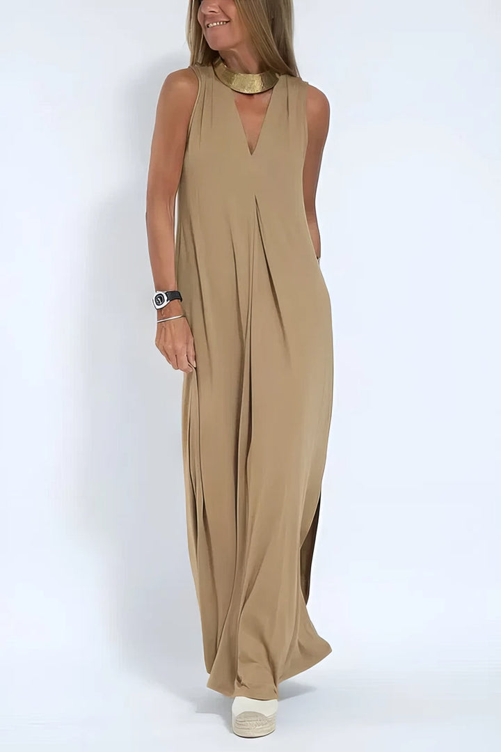 Frieda™ | Elegantes langes Kleid + passender Cardigan als GESCHENK