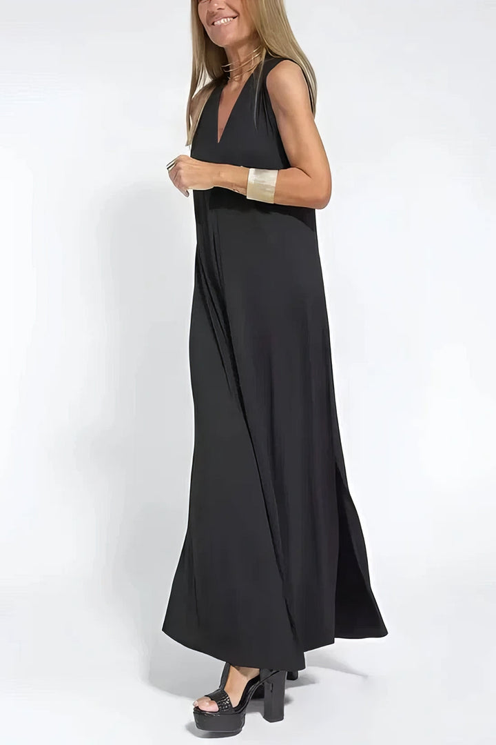 Frieda™ | Elegantes langes Kleid + passender Cardigan als GESCHENK